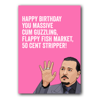 Cum Guzzling Card